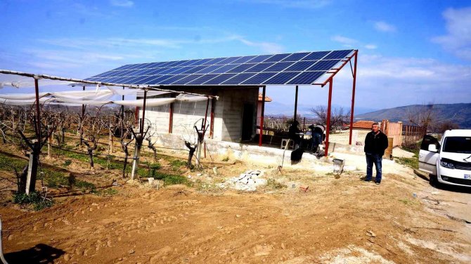 Üzüm Bağlarına Güneş Enerjili Sulama