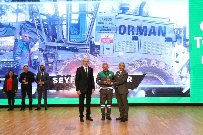 Mersin Orman Bölge Müdürlüğüne 3 Dalda ‘Başarı Ödülü’