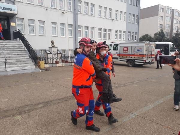 Bandırma’da Deprem Tatbikatı