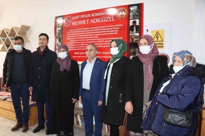 Gördesli Şehidin Adı Kütüphaneye Verildi
