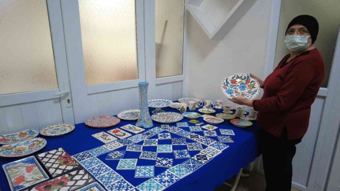 63 Yaşında Çini Ustası Oldu