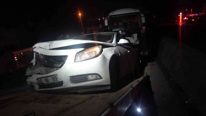 Yalova’da 7 Araç Birbirine Girdi: 1 Yaralı