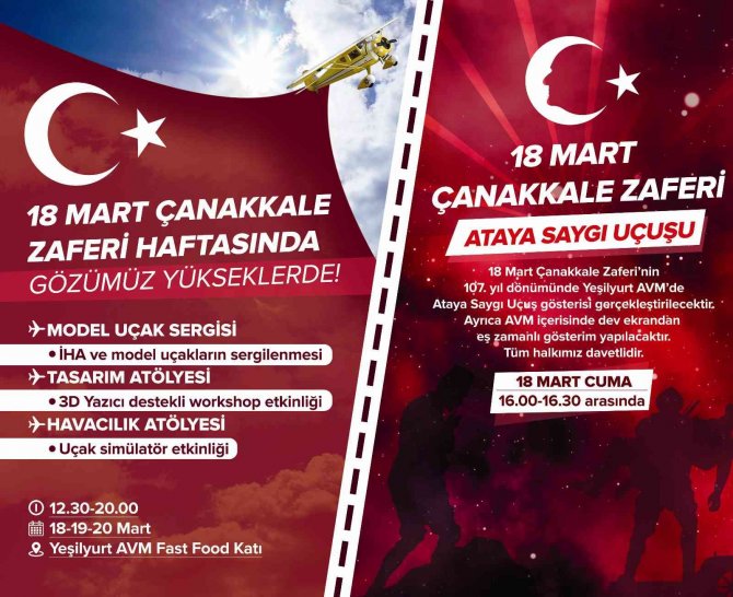 Avm’de ‘Çanakkale Zaferi’ Anma Etkinlikleri