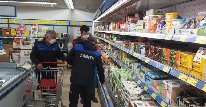 Ormanlı Belediyesi Zabıtası Marketleri Denetledi