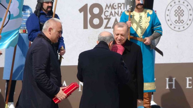 129 Yıllık Osmanlı Sancağı Devir Teslim Töreni Yapıldı