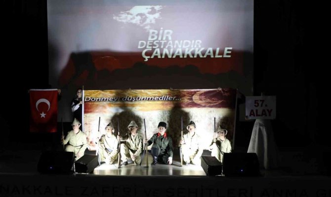 Ağrı’da 18 Mart Çanakkale Zaferi Ve Şehitleri Anma Günü Programı Düzenlendi