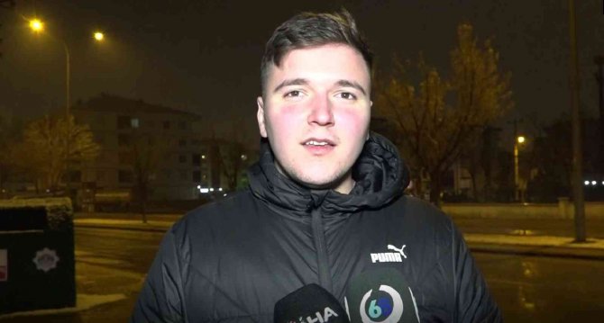 Aksaray’da Kar Yağışı