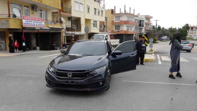 Manavgat’ta Trafik Kazası: 1 Yaralı