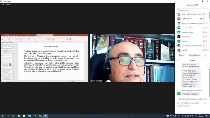 Bartın Üniversitesindeki Konferansta “Çanakkale Destanı” Anlatıldı