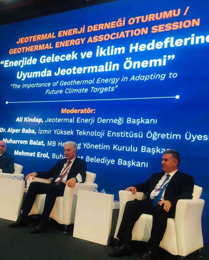 Başkan Erol, Jeotermal Konferansında Konuştu