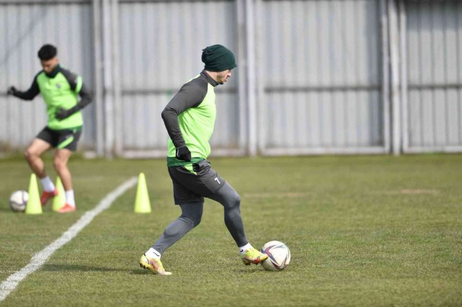 Bursaspor Taktik Çalışmalarını Sürdürdü