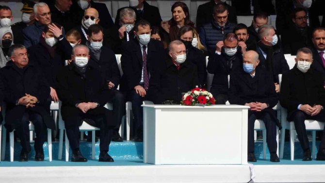 Cumhurbaşkanı Erdoğan Ve Mhp Lideri Bahçeli Çanakkale’de