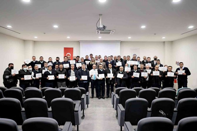 Büyükşehir Ulaşım A.ş’de Eğitim Çalışmaları Sürüyor