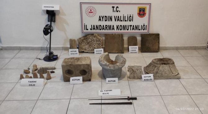 Didim’de Tarihi Eser Operasyonu