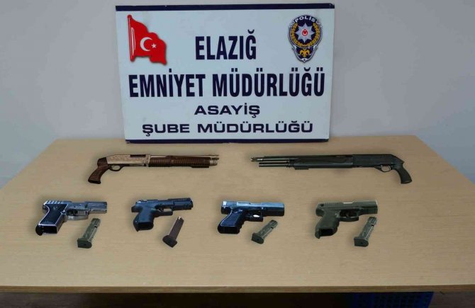 Elazığ’daki Asayiş Ve Şok Uygulamalarında 152 Şahıs Yakalandı
