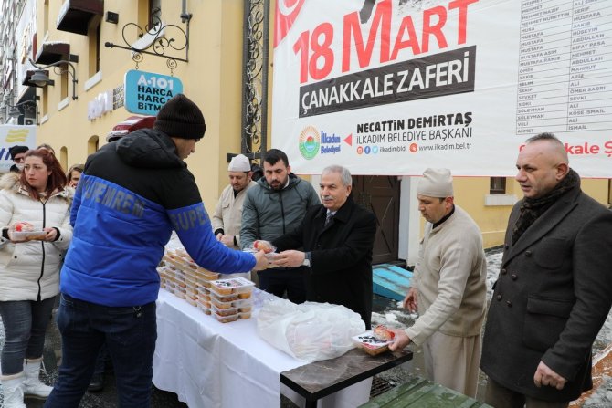 İ̇lkadım’dan 5 Bin Kişiye Çanakkale Menüsü