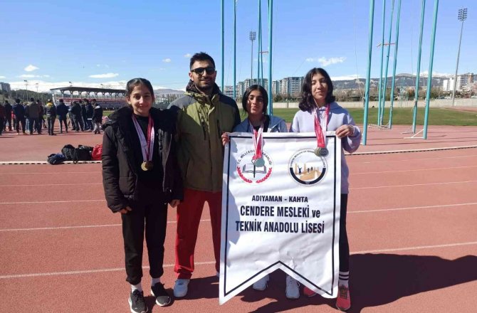 Kahtalı Sporcular Atletizm Branşında 5 Altın İle Döndü