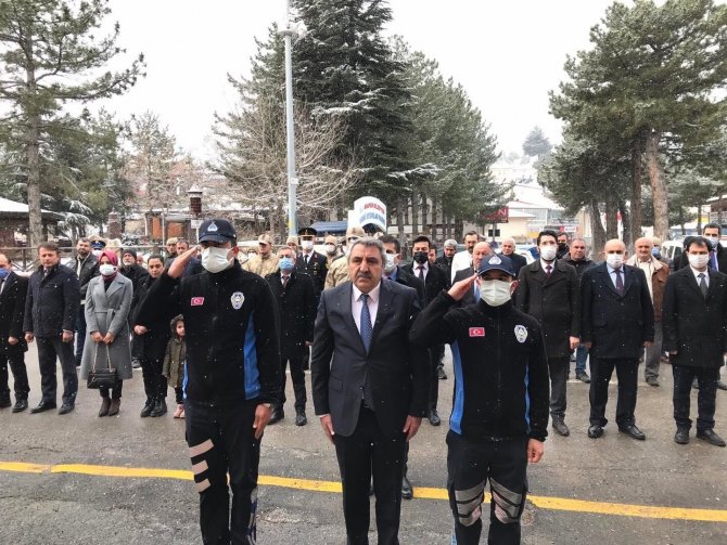 Arapgir’de Kar Altında 18 Mart Coşkusu