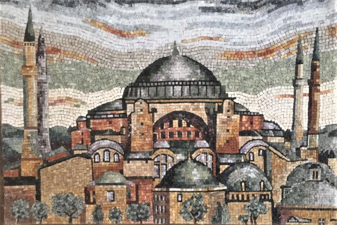 On Bin Taşla Ayasofya’yı Resmetti
