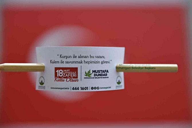 18 Mart’ın En Anlamlı Hediyesi Osmangazi’den