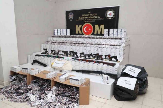 Samsun Merkezli Ankara Ve İ̇stanbul’da Suç Örgütü Operasyonu: 40 Gözaltı