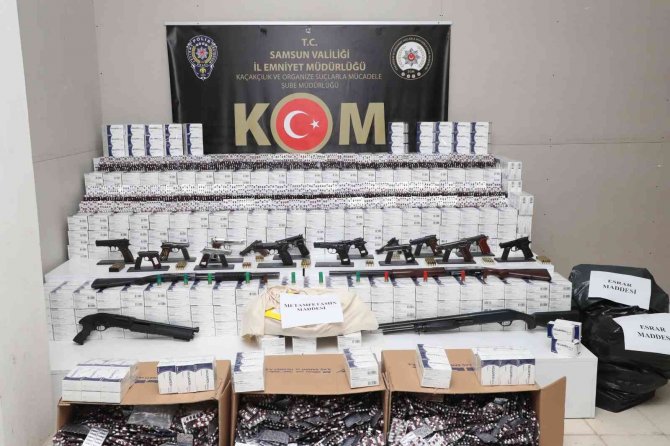 Samsun Merkezli Ankara Ve İ̇stanbul’da Suç Örgütü Operasyonu: 40 Gözaltı