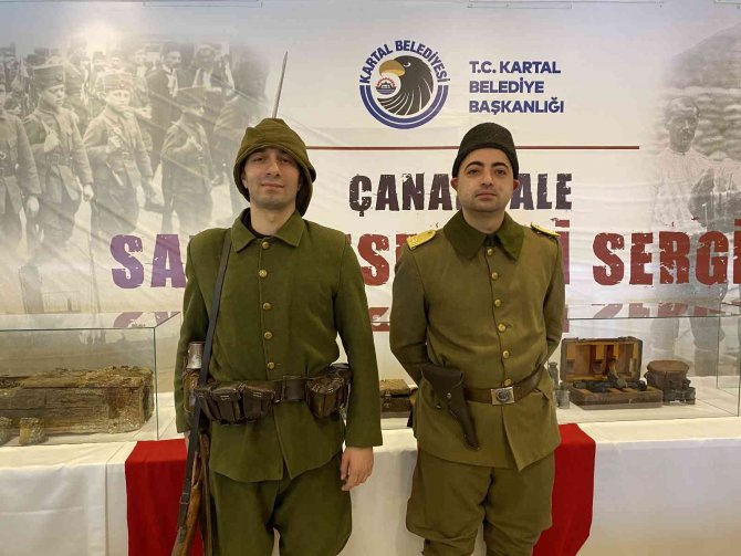 Çanakkale Zaferi’nin 107. Yıl Dönümünde, Kartal’da ‘Savaş Eserleri Sergisi’ Kapılarını Açtı