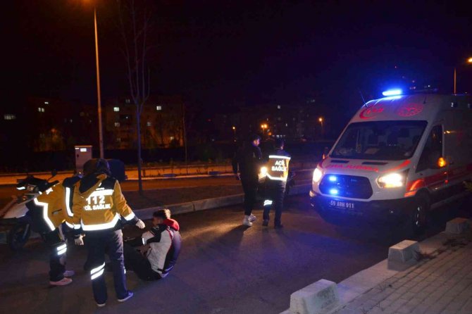 Çorlu’da Trafik Kazası: 2 Yaralı