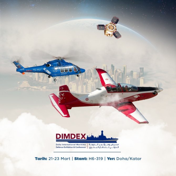 Tusaş Havacılık Ve Uzay Alanındaki Platformlarını Katar Dımdex Fuarı’nda Sergileyecek