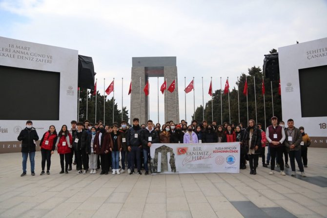 Tuzlalı Öğrencilere Çanakkale Destanı Anlatılıyor
