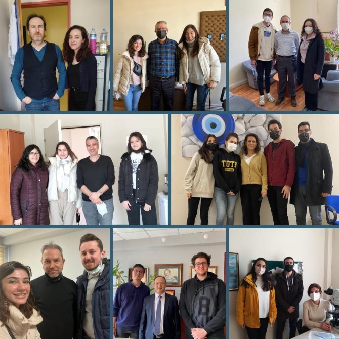 Tübat’tan Doktor Rektöre Tıp Bayramı Ziyareti