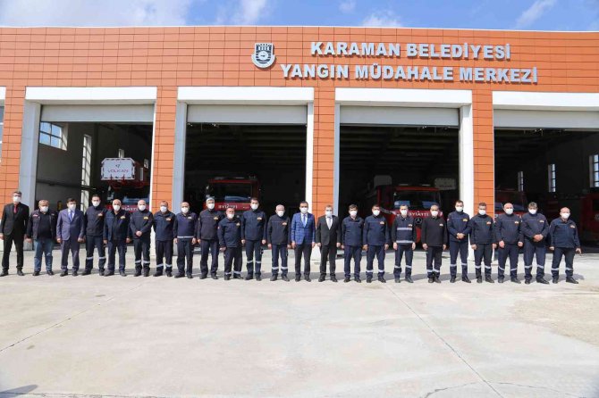 İ̇çişleri Bakanlığından İtfaiye Erlerine Teşekkür Belgesi