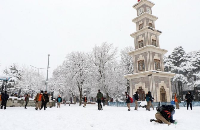 Erzincan’da Eğitime Kar Tatili
