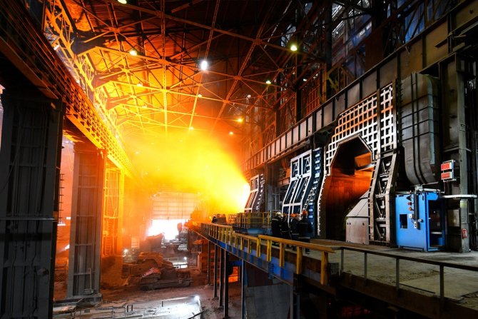 Revize Edilen ‘Konverter-3’ İle Sıvı Çelik Üretim Kapasitesi 120 Tona Ulaştı