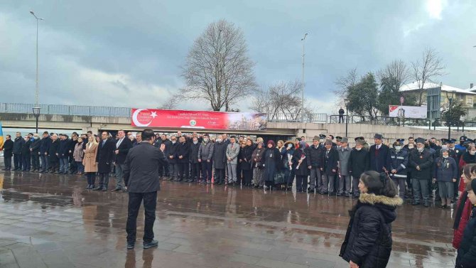 Alaplı’da 18 Mart Çanakkale Zaferi’nın 107. Yıldönümü Töreni