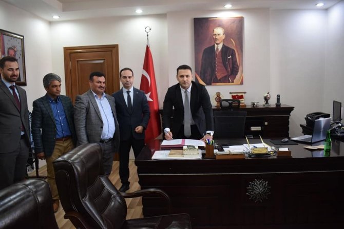 Bozdoğan Başalan Mahallesi’ne Yapılacak Sağlık Evi İçin Protokol İmzalandı