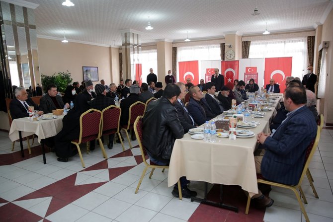 Bayburt’ta Şehit Aileleri Ve Gaziler Onuruna Yemek Verildi