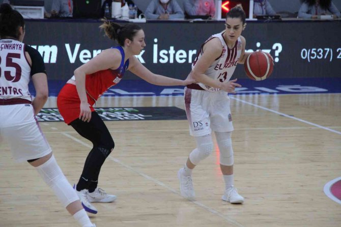 Kadınlar Basketbol Süper Ligi: Elazığ İ̇l Özel İ̇dare: 64 - Botaş: 105