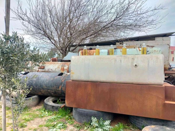 Hatay’da Kaçak Akaryakıt Operasyonu