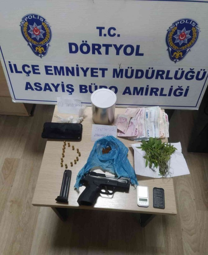 Dörtyol’da Uyuşturucu Operasyonu