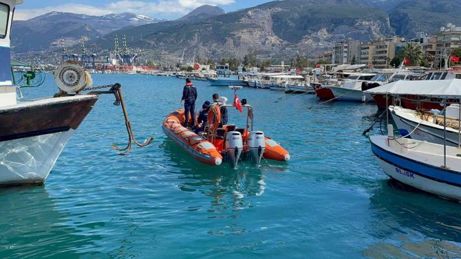 İ̇skenderun’da Yaralı Halde Bulunan Deniz Kaplumbağası Tedaviye Alındı