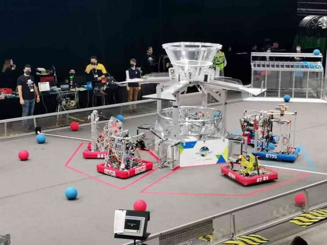 Robot Takımı “Safrantech" First Bosphorus Regional Turnuvasına Katıldı