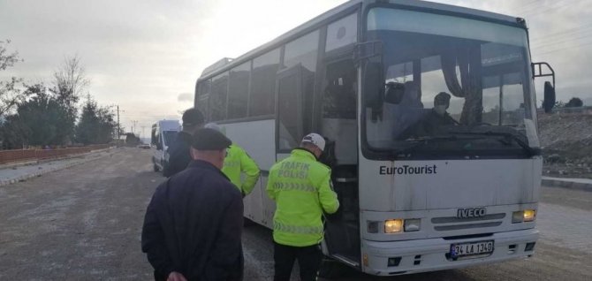 Kargı’da İ̇şçi Ve Okul Servisleri Denetlendi