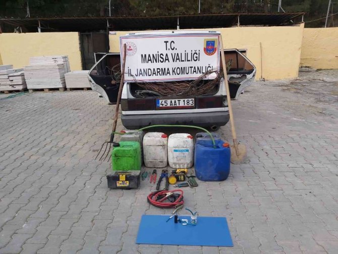 Kamyonlardan Mazot Çaldığı İddia Edilen Şahıs Gözaltına Alındı