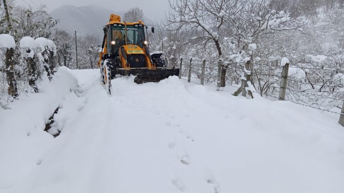 Ordu’da Kar Kalınlığı 2,5 Metreyi Geçti