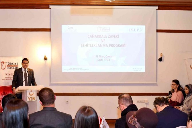 Uluslararası Öğrencilerden “18 Mart Çanakkale Zaferi Ve Şehitleri Anma Günü” Programı