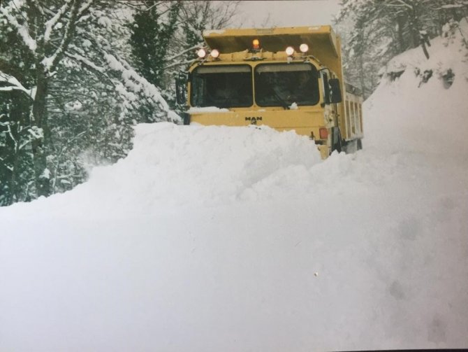 Zonguldak’ta Kar Yağışı Etkili Oldu