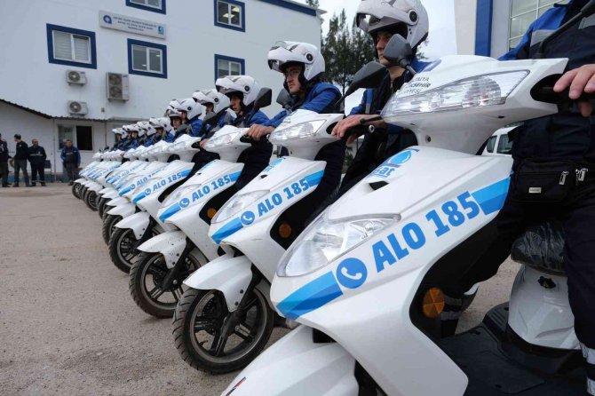 Büyükşehir’in Elektrikli Motosikletleri Yollarda