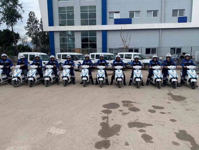 Büyükşehir’in Elektrikli Motosikletleri Yollarda