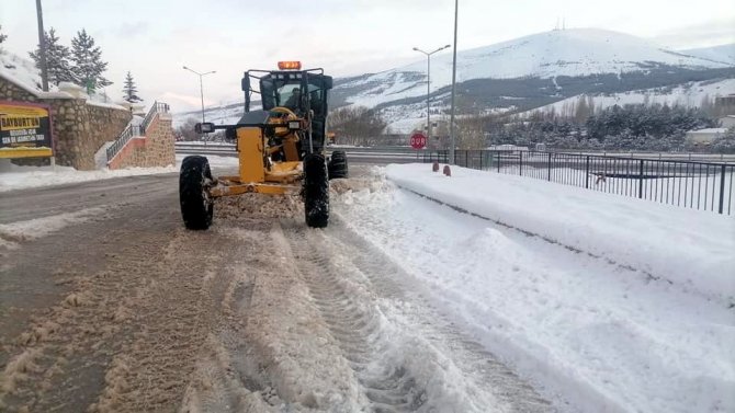 Bayburt’ta Kar Ve Tipi